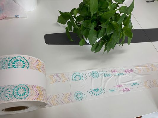Phim vệ sinh màng Polyethylene 20GSM 300mm thoáng khí cho tã em bé