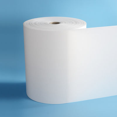 Dệt màng PE PP thoáng khí Áo choàng cách ly Polypropylene Cổ đàn hồi