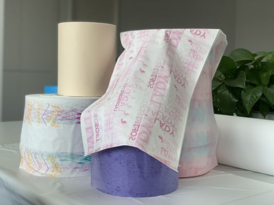Vải không dệt mềm 24gsm PE Phim thoáng khí Màng tã dành cho người lớn thoáng khí