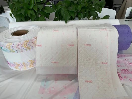 SFS 3 lớp 34gsm 24gsm Màng PE thoáng khí Giày vải không dệt Túi đan xen Túi chống thấm