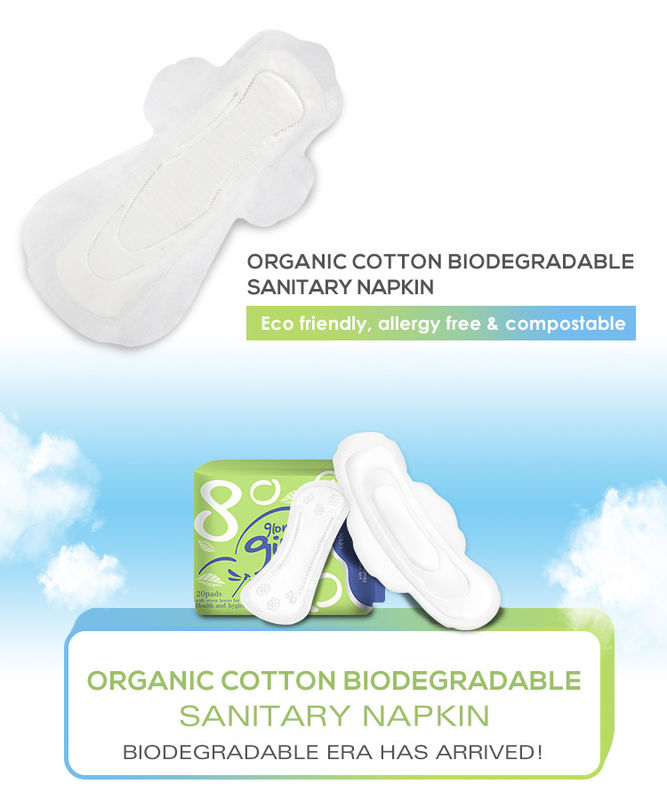 100 Organic 150mm Bông kinh nguyệt Pad vệ sinh phụ nữ Khăn vệ sinh cho phụ nữ Khăn ăn
